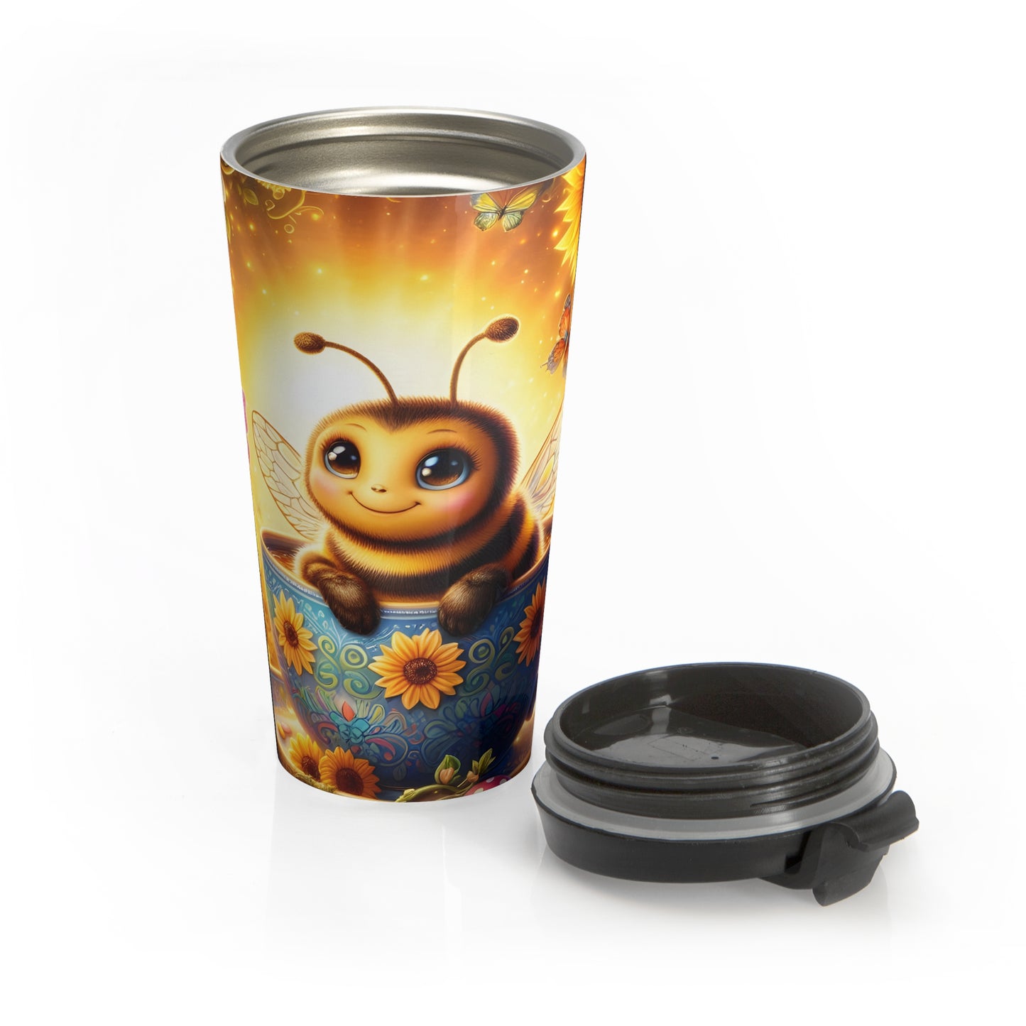 Sunny Bee Travel Mug