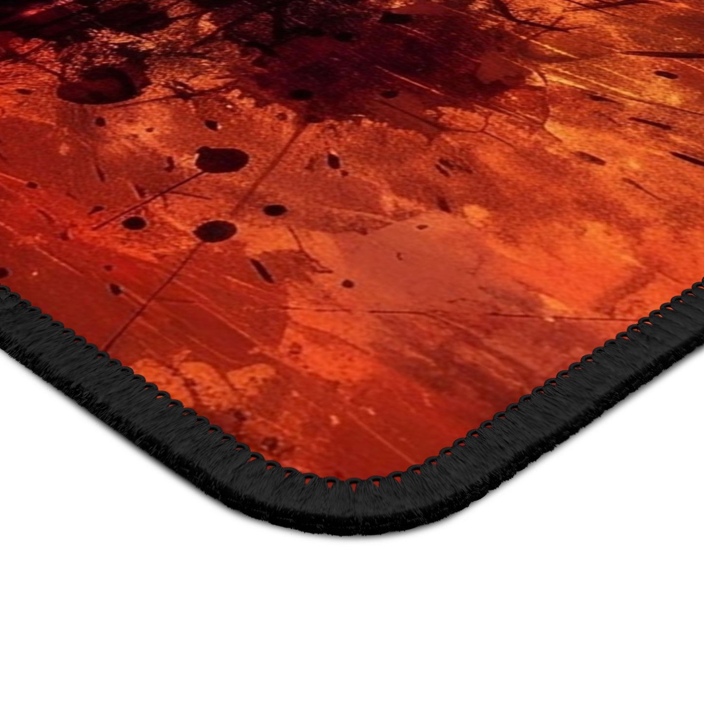 Crimson Chaos Skull Mouse Pad