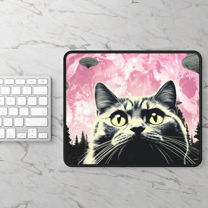UFO Cat Mouse Pad