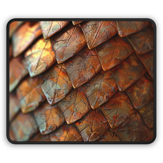 Ember Dragon Scale Mouse Pad