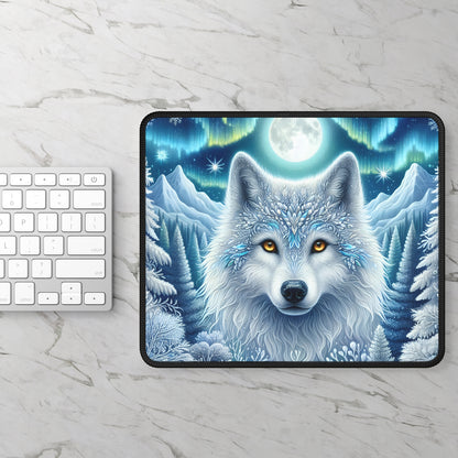 Winter Wolf Mouse Pad