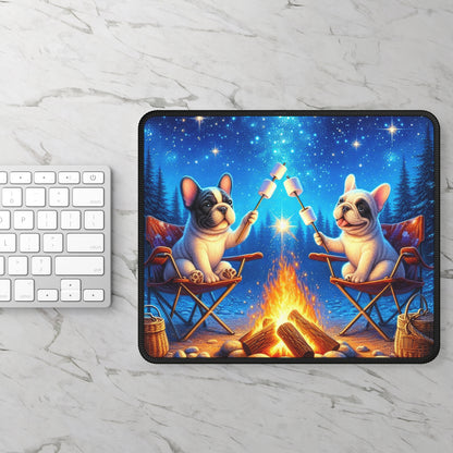 Campfire Marshmallow Pups Mouse Pad