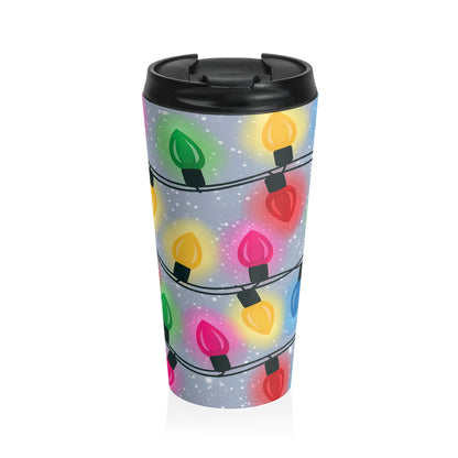 Festive Lights Travel Mug