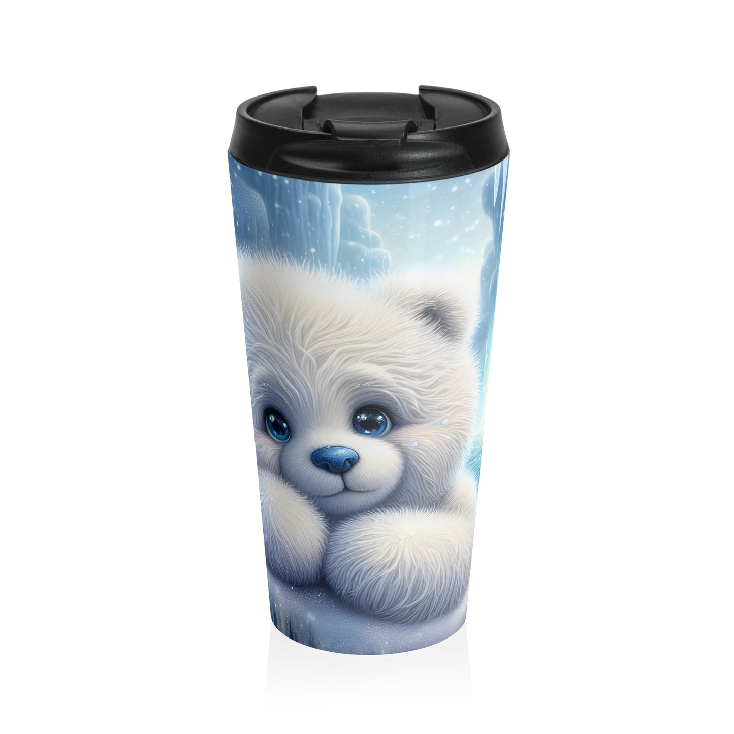 Arctic Cuddle Bear Travel Mug