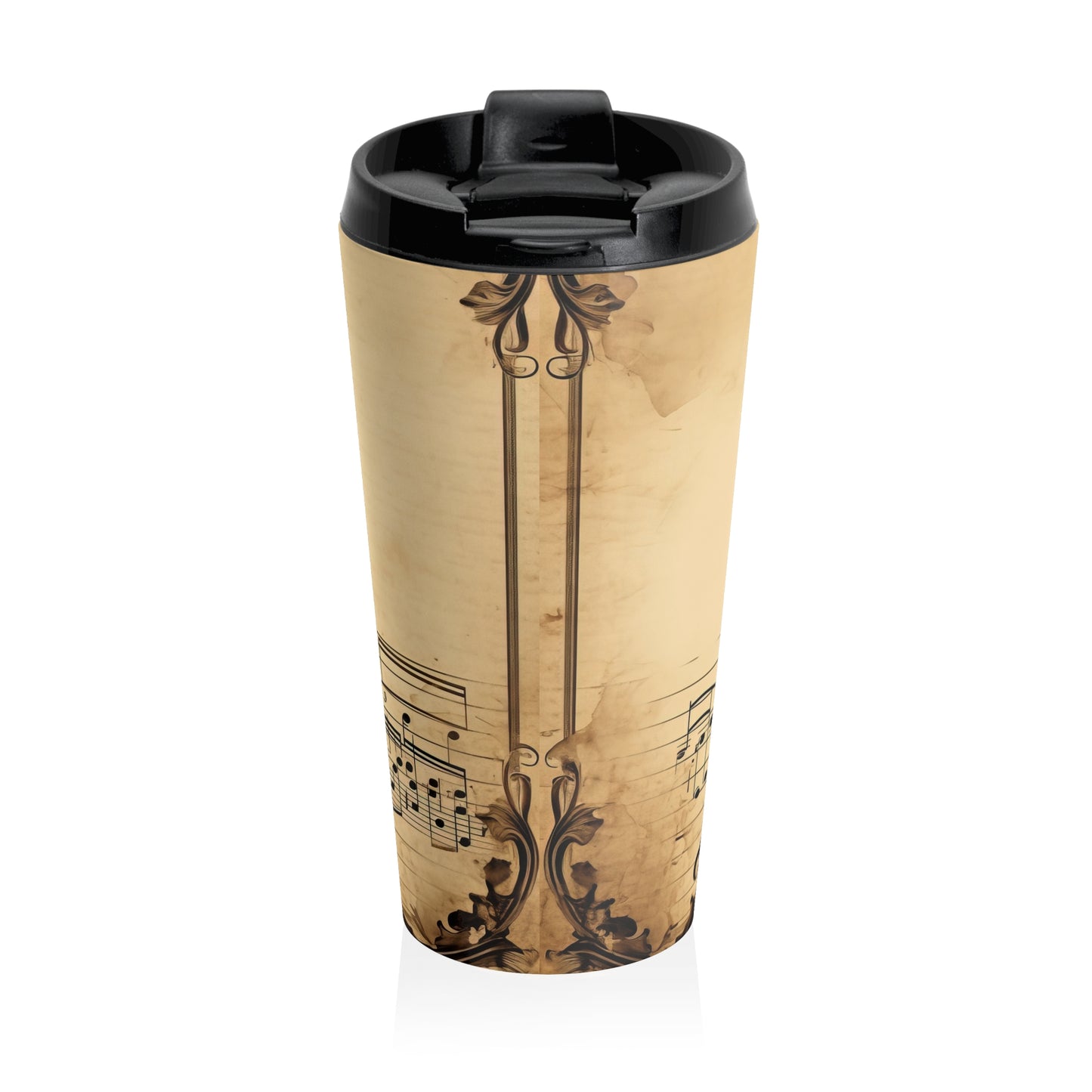 Vintage Sheet Music Travel Mug