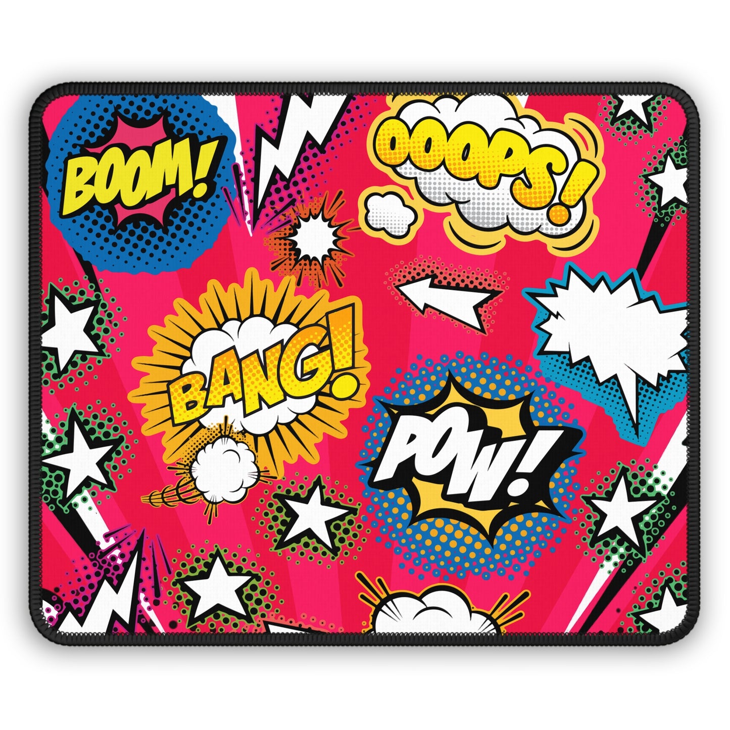 Comic Book Pop Art Mouse Pad