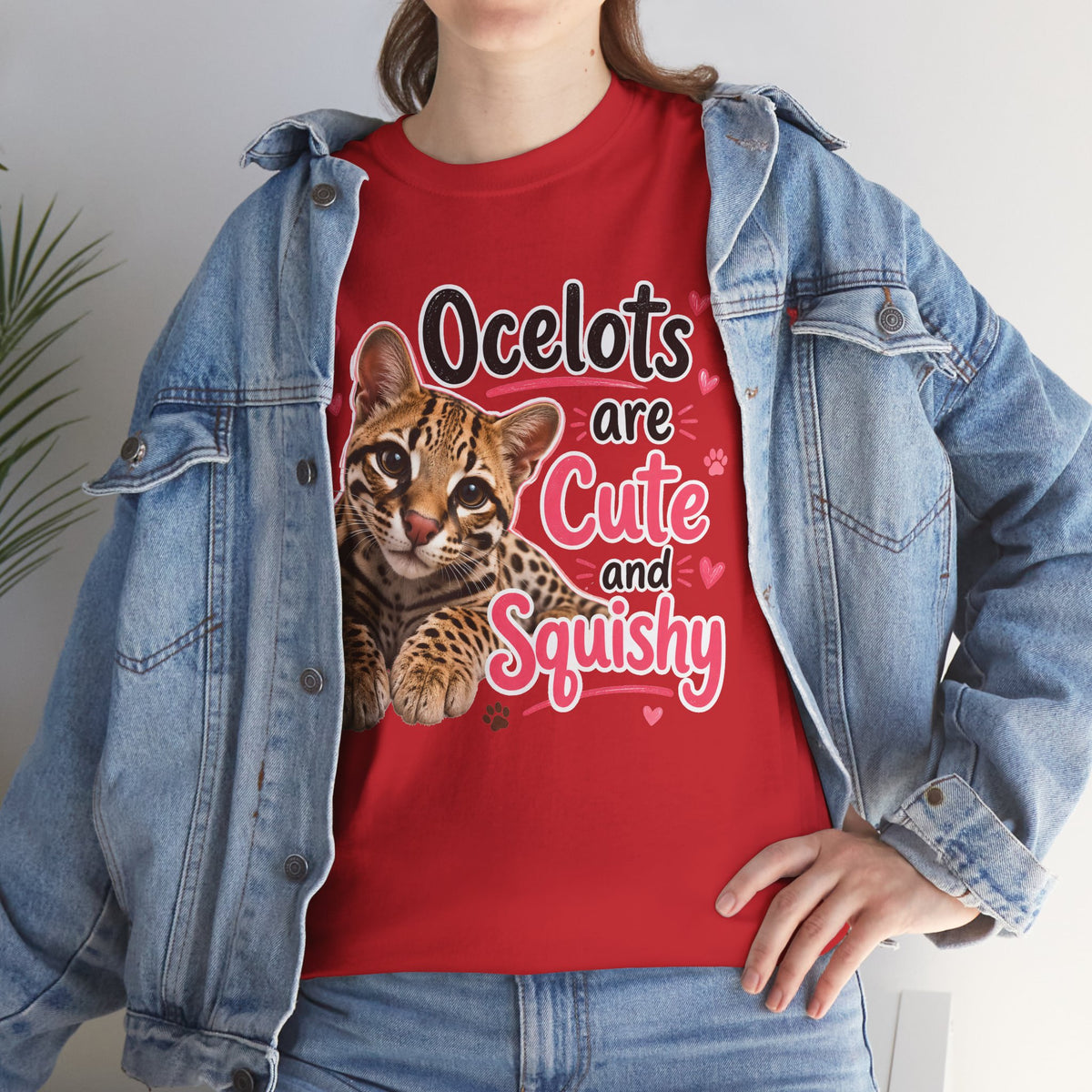 Ocelots Are Cute and Squishy T-Shirt