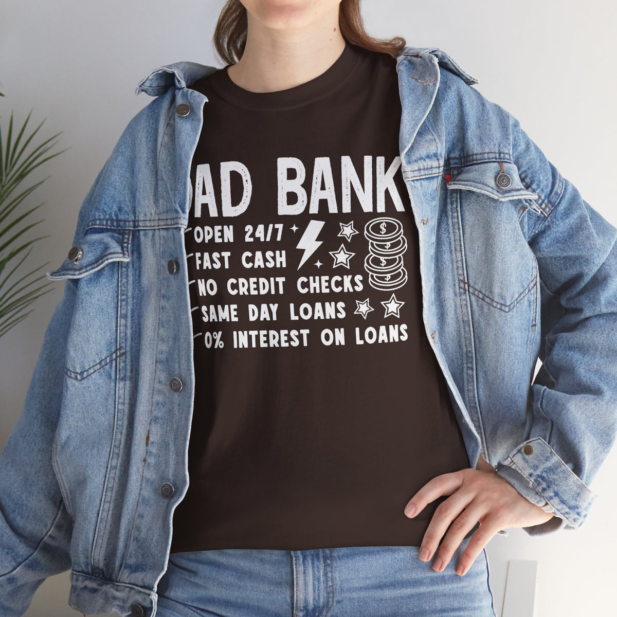 Dad Bank Funny Father T-Shirt