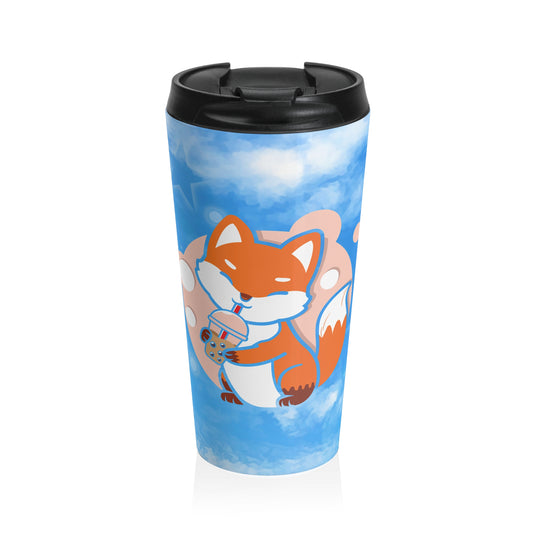 Boba Fox Stainless Steel Travel Mug – 15oz