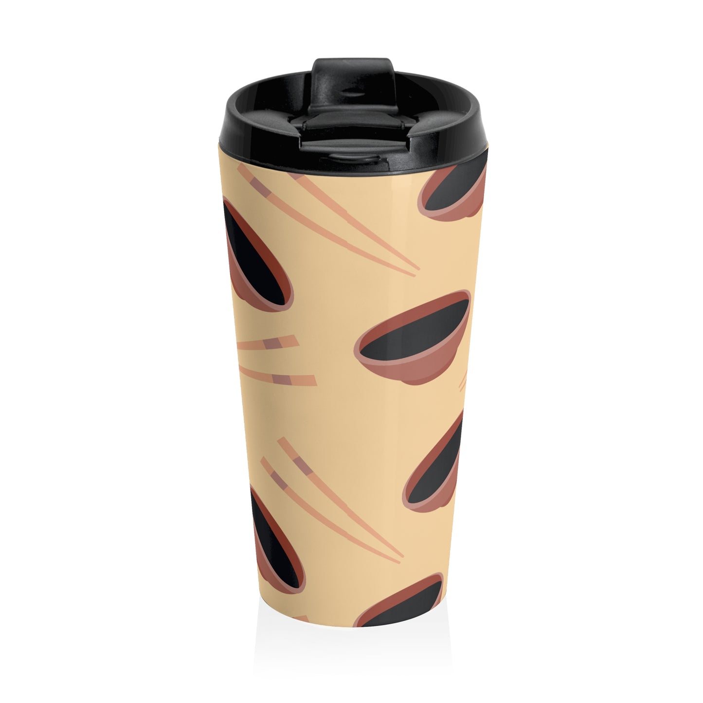 Chopsticks and Bowls Travel Mug