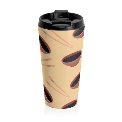 Chopsticks and Bowls Travel Mug
