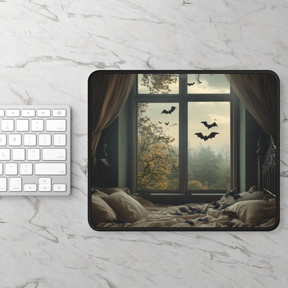 Cozy Haunted Autumn Mouse Pad