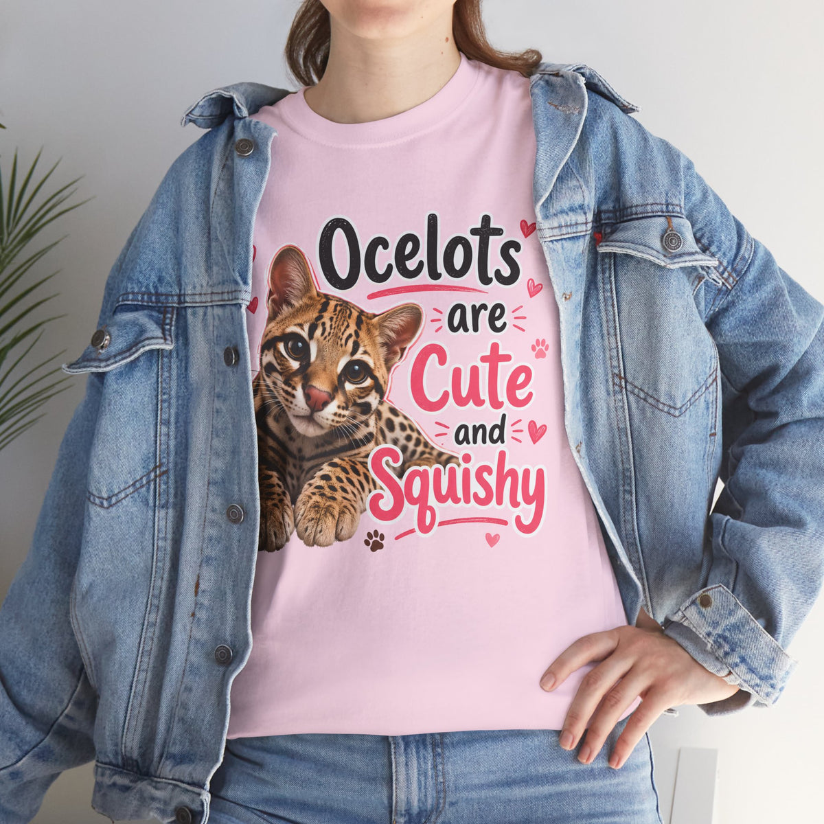 Ocelots Are Cute and Squishy T-Shirt