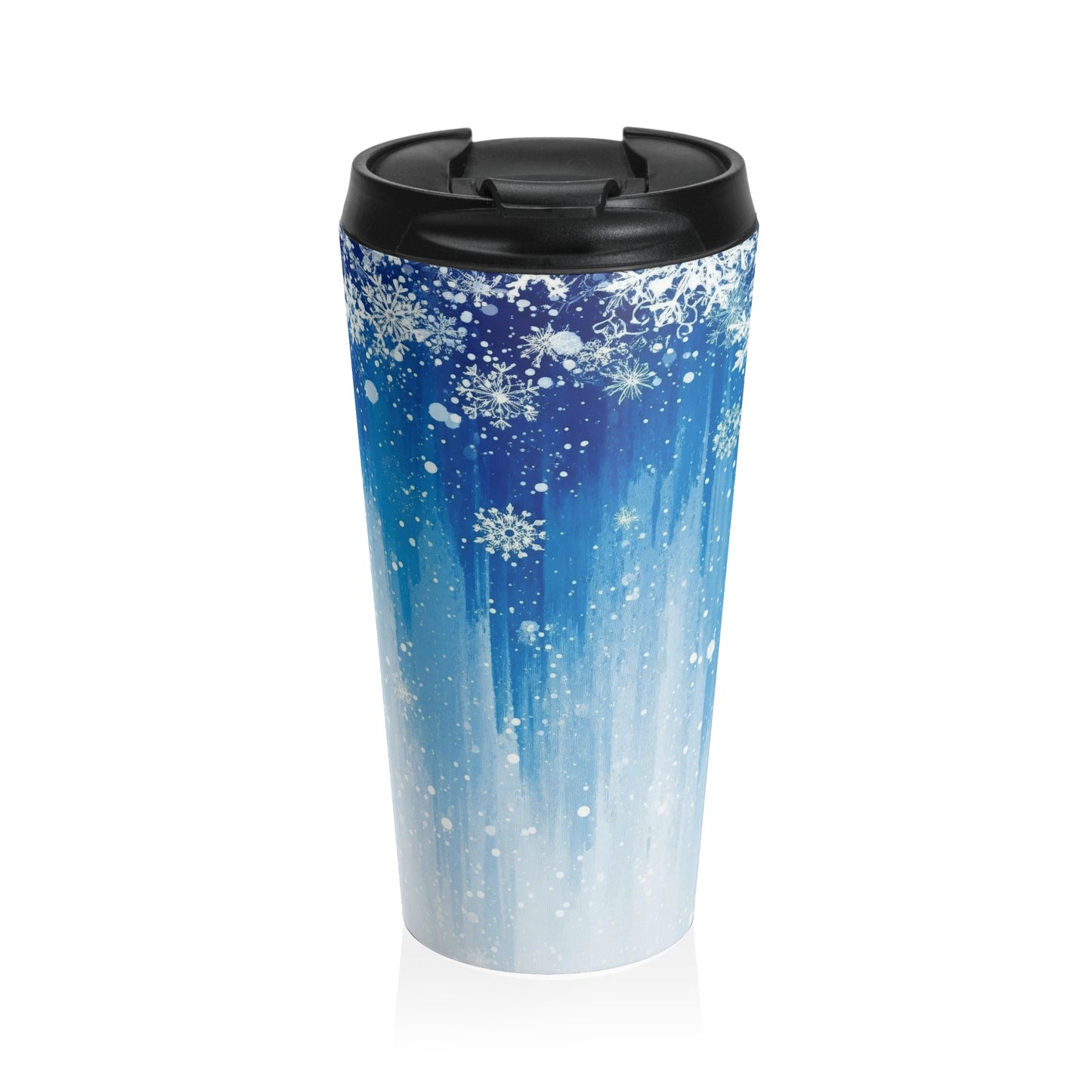 Frostfall Blue Travel Mug