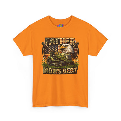 Father Mows Best Lawn Mower T-Shirt