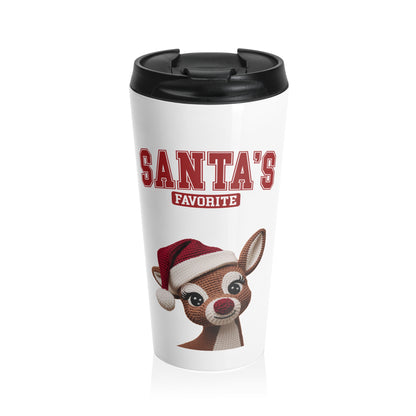 Santa’s Favorite Reindeer Travel Mug