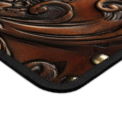 Tooled Leather Western Mouse Pad