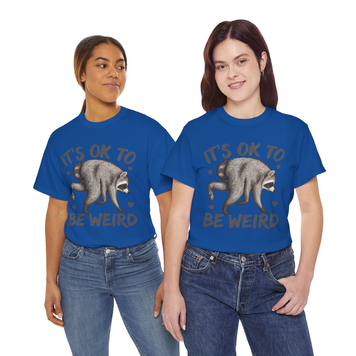 It’s OK to Be Weird Raccoon T-Shirt