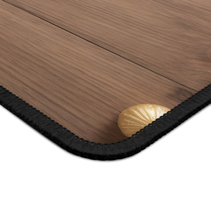 Festive Wood Holiday Mouse Pad