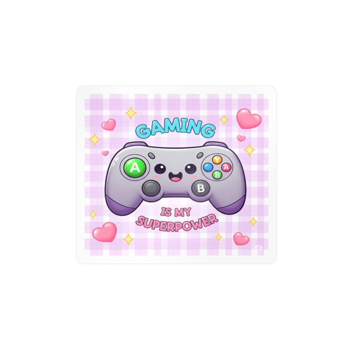 Gaming Is My Superpower Kiss-Cut Vinyl Sticker