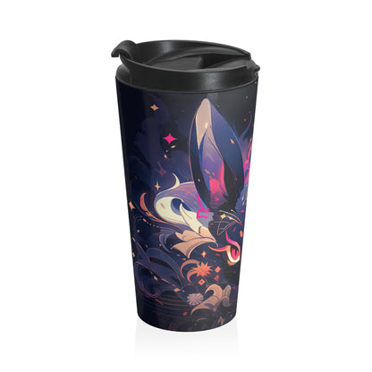 Mystic Cat Stainless Steel Travel Mug – 15oz