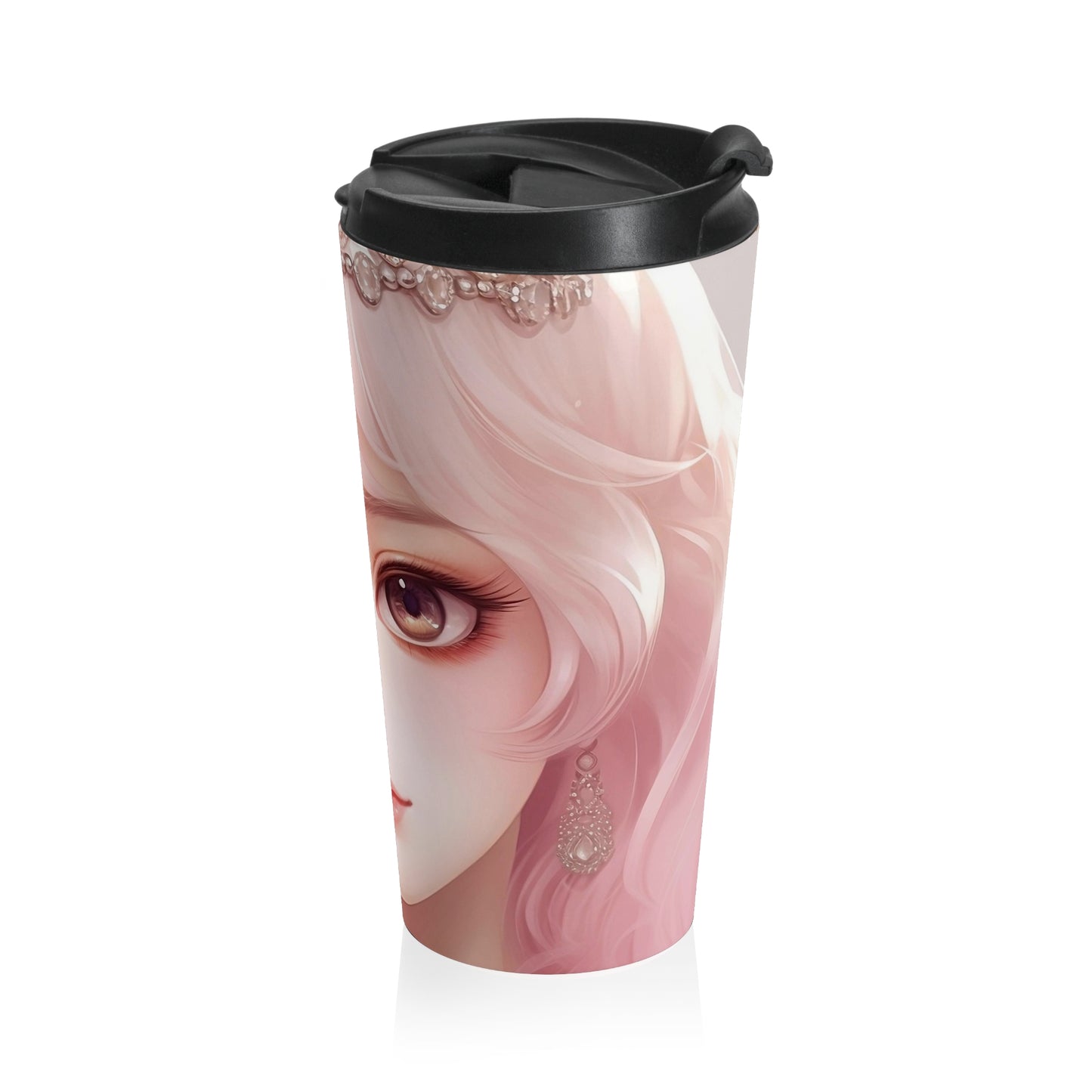 Rose Quartz Muse Travel Mug