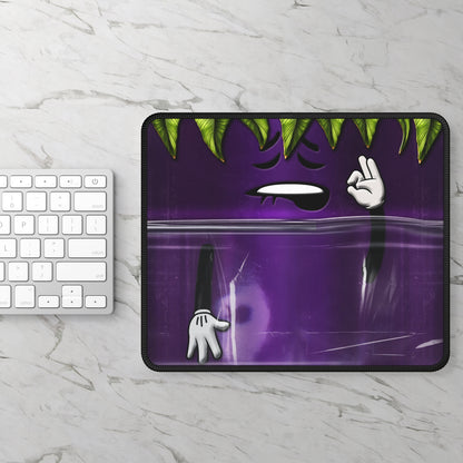 Drowning Grape Emoji Mouse Pad