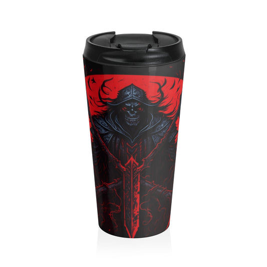 Dark Reaper Stainless Steel Travel Mug – 15oz