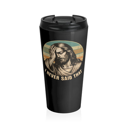 Facepalm Savior Travel Mug