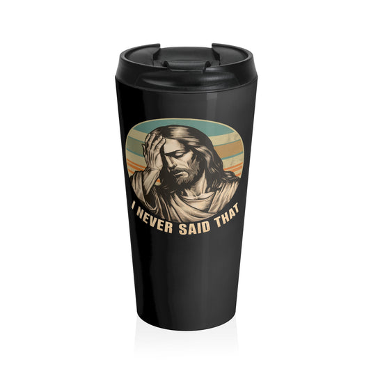 Facepalm Savior Travel Mug