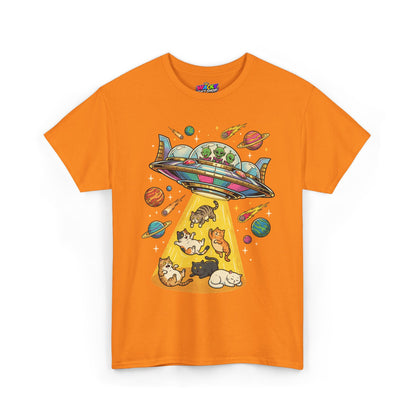 Alien Cat Abduction T-Shirt