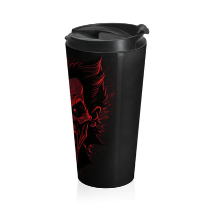 Infernal Grin Stainless Steel Travel Mug – 15oz