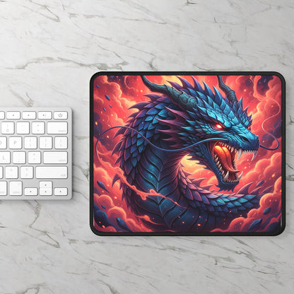 Inferno Sky Serpent Mouse Pad
