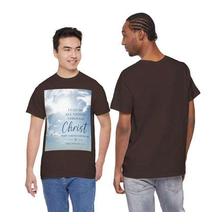 I Can Do All Things Through Christ Philippians 4:13 T-Shirt
