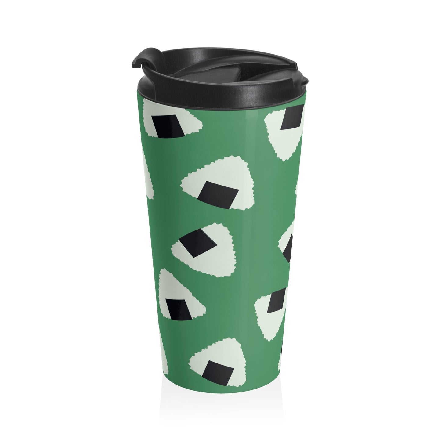 Onigiri Pattern Travel Mug