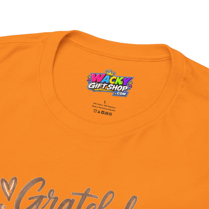 Grateful Thankful Blessed Christian T-Shirt
