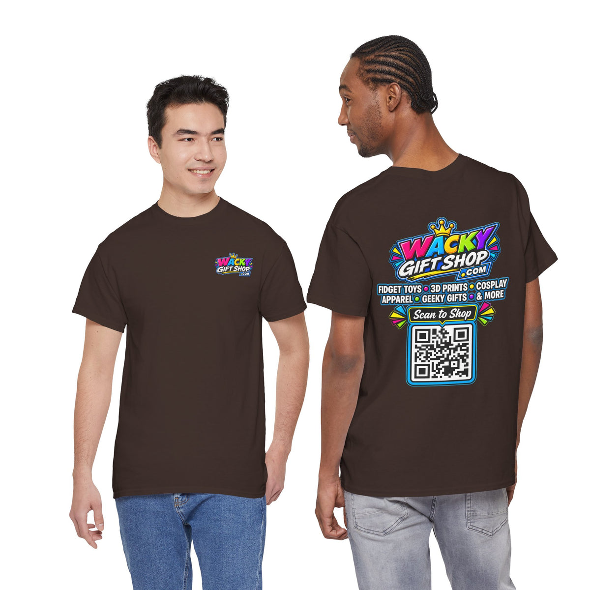 Official WackyGiftShop.com Logo T-Shirt