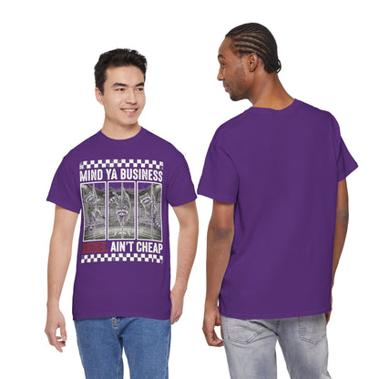 Mind Ya Business Diesel Ain’t Cheap Raccoon T-Shirt