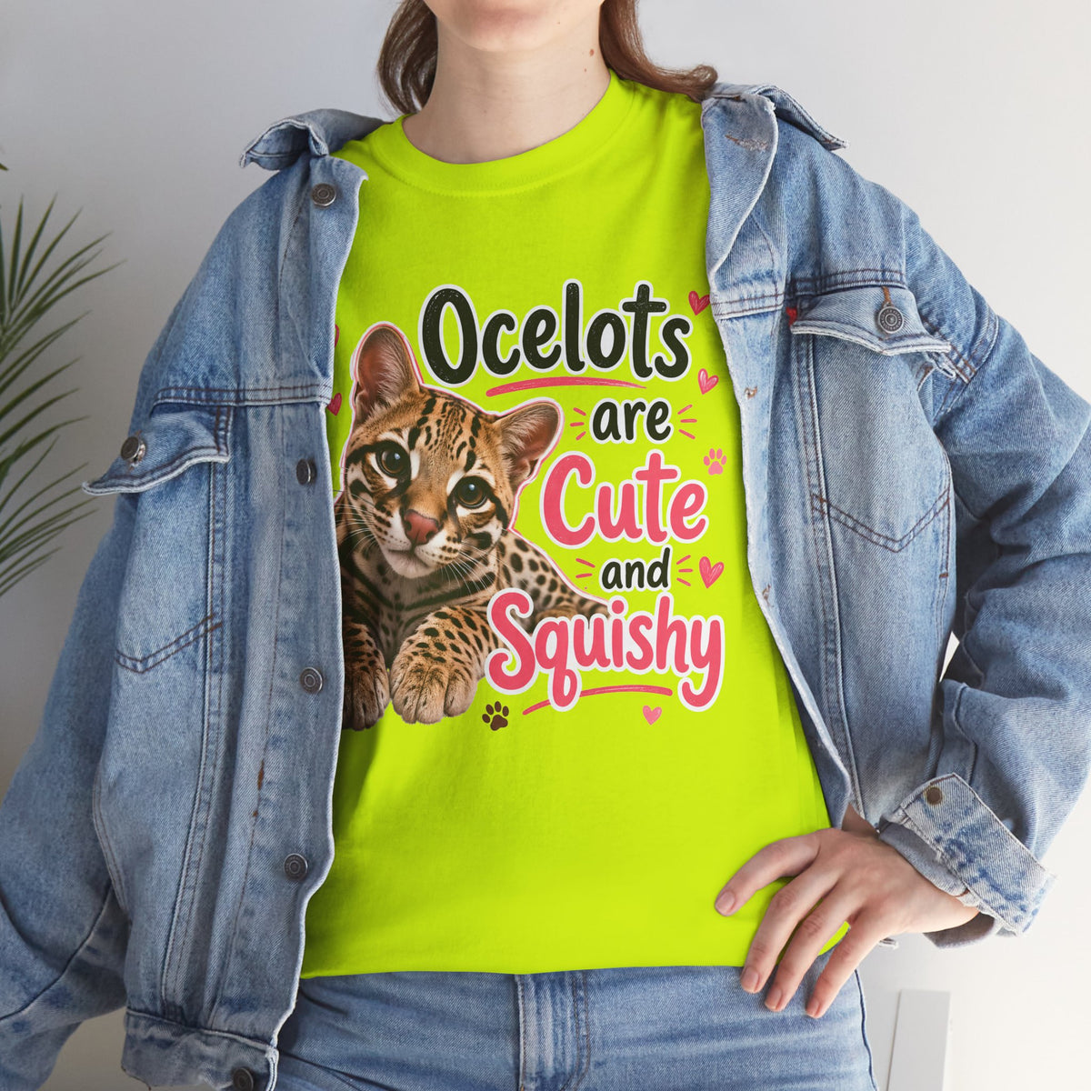 Ocelots Are Cute and Squishy T-Shirt