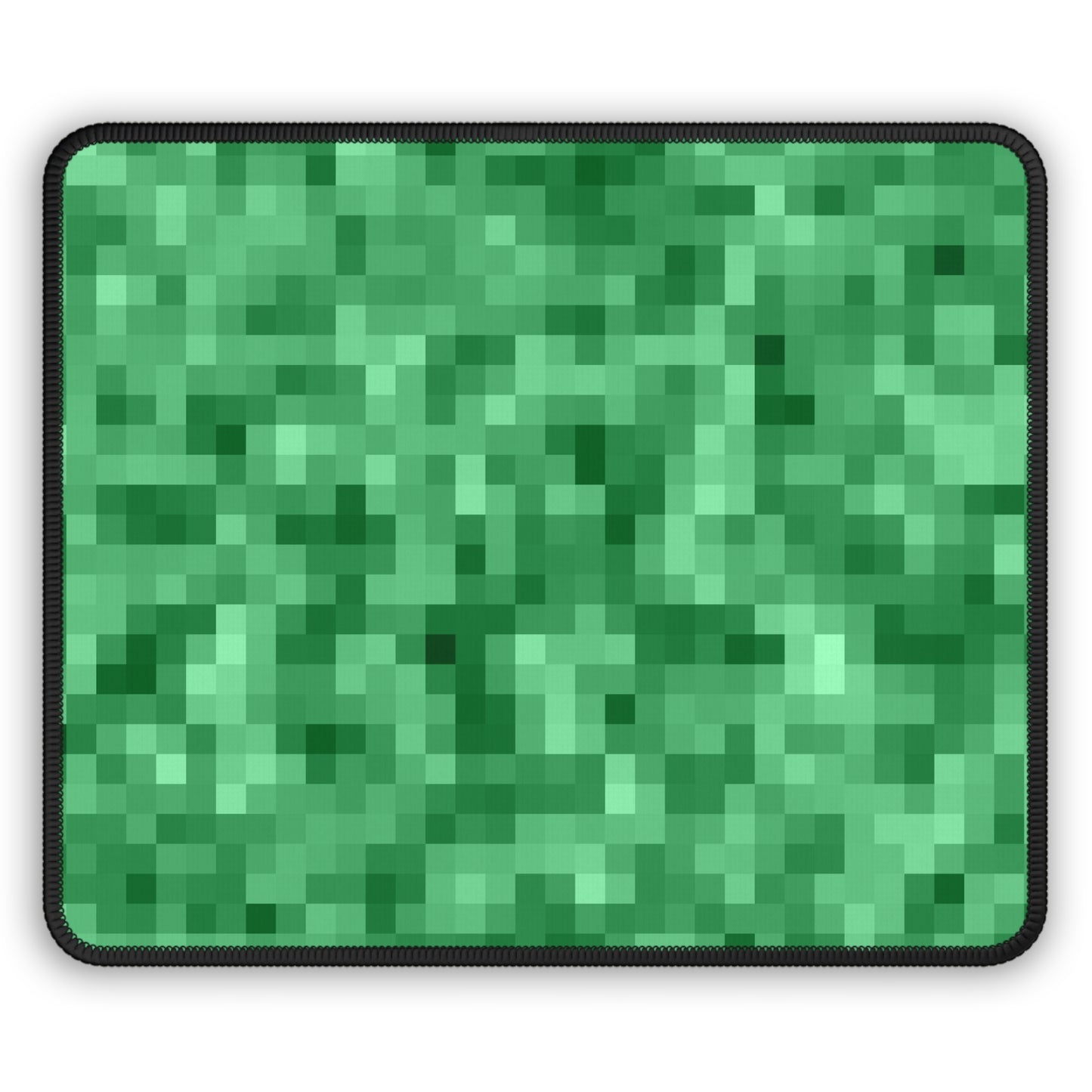 Emerald Pixel Mouse Pad