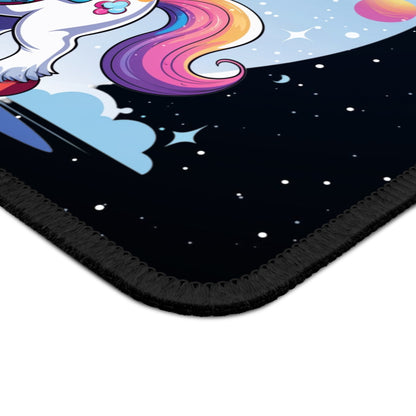 Cosmic Unicorn Astronaut Mouse Pad