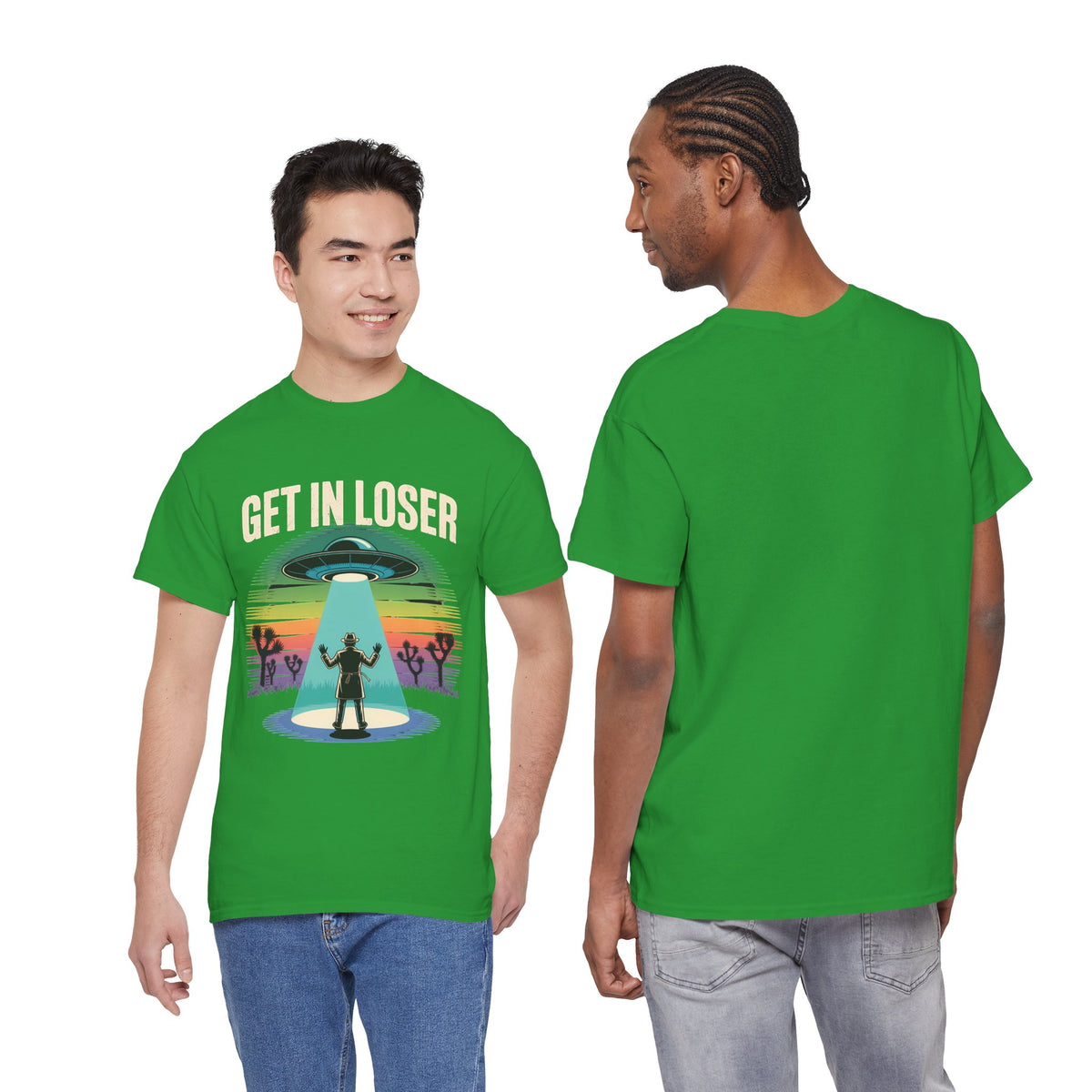 Get In Loser UFO Abduction T-Shirt