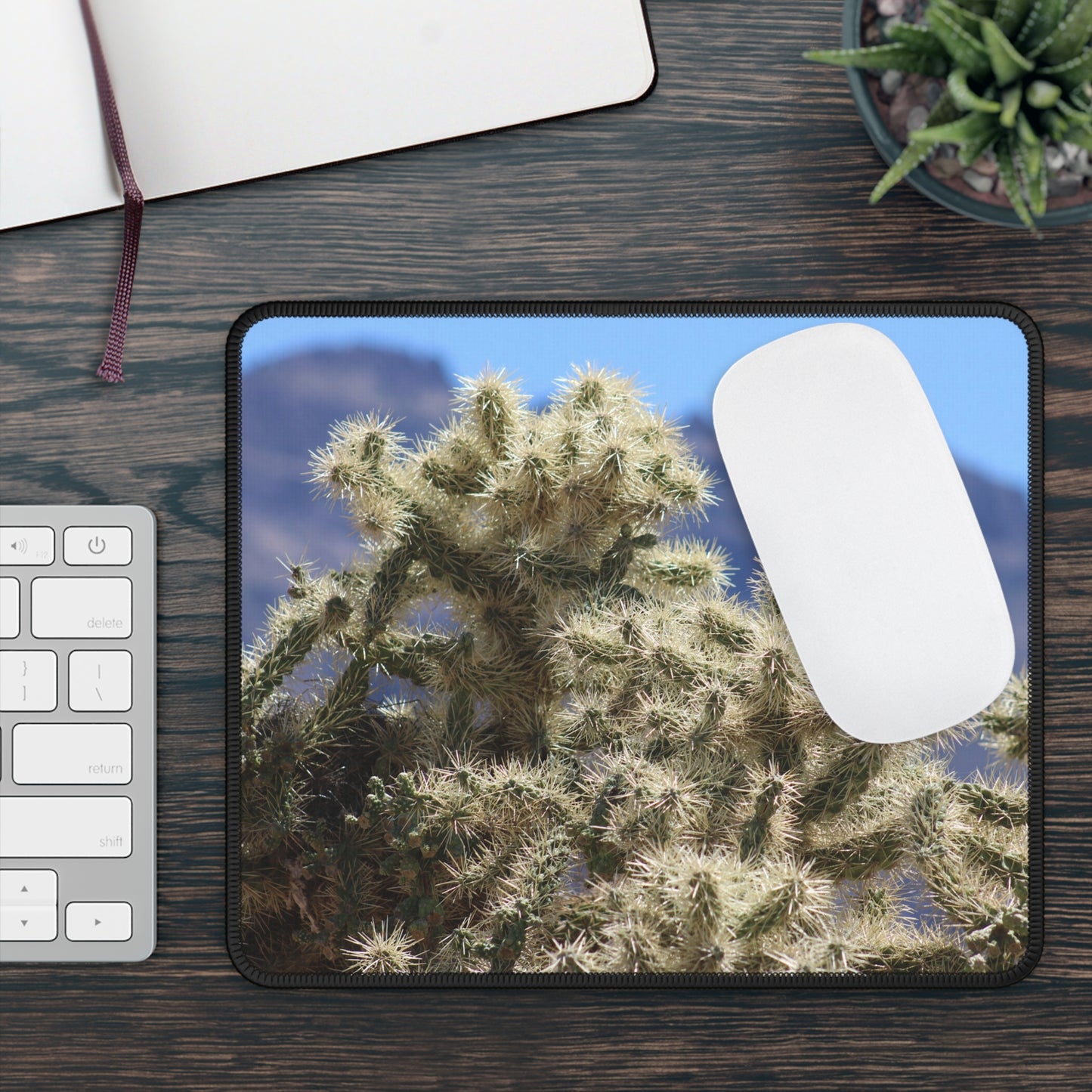Desert Guardian Cactus Mouse Pad