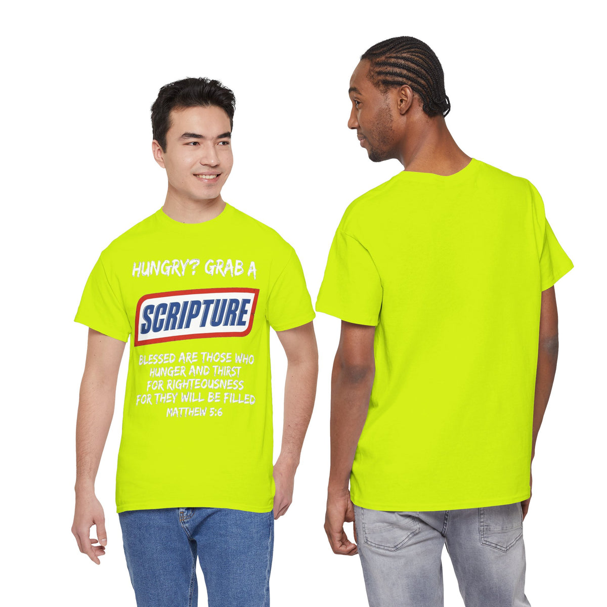 Hungry? Grab a Scripture T-Shirt
