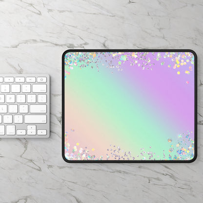 Pastel Glitter Dreams Mouse Pad