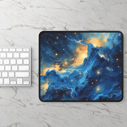 Celestial Blue Rift Mouse Pad