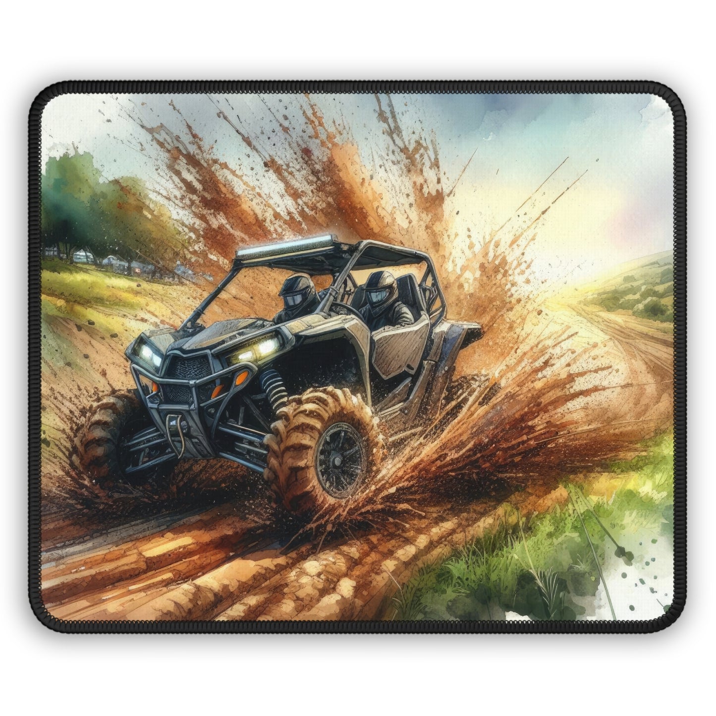 Off-Road Mudding Adventure Mouse Pad