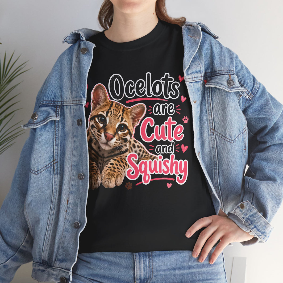 Ocelots Are Cute and Squishy T-Shirt