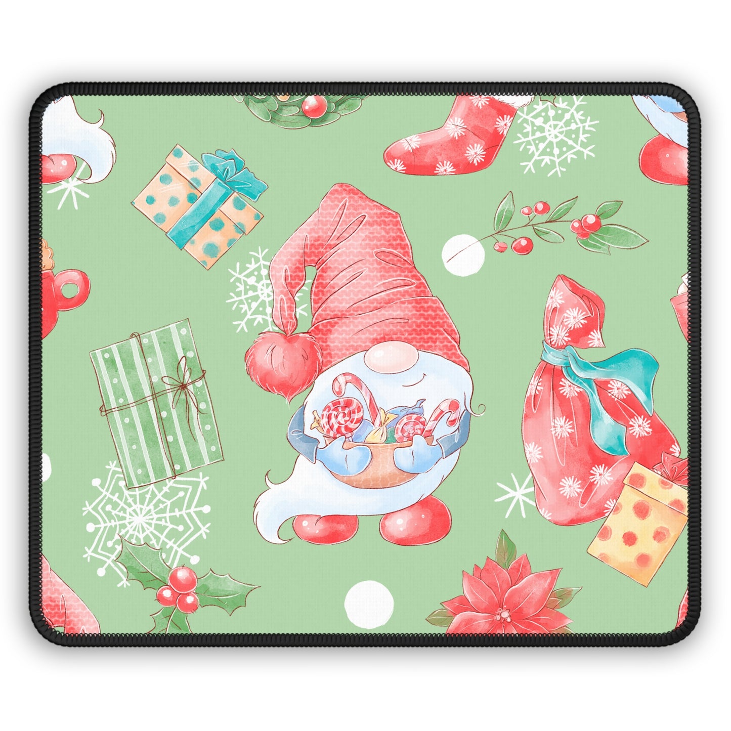 Christmas Gnome Mouse Pad