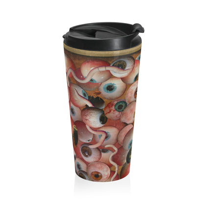 Eyeball Swarm Travel Mug